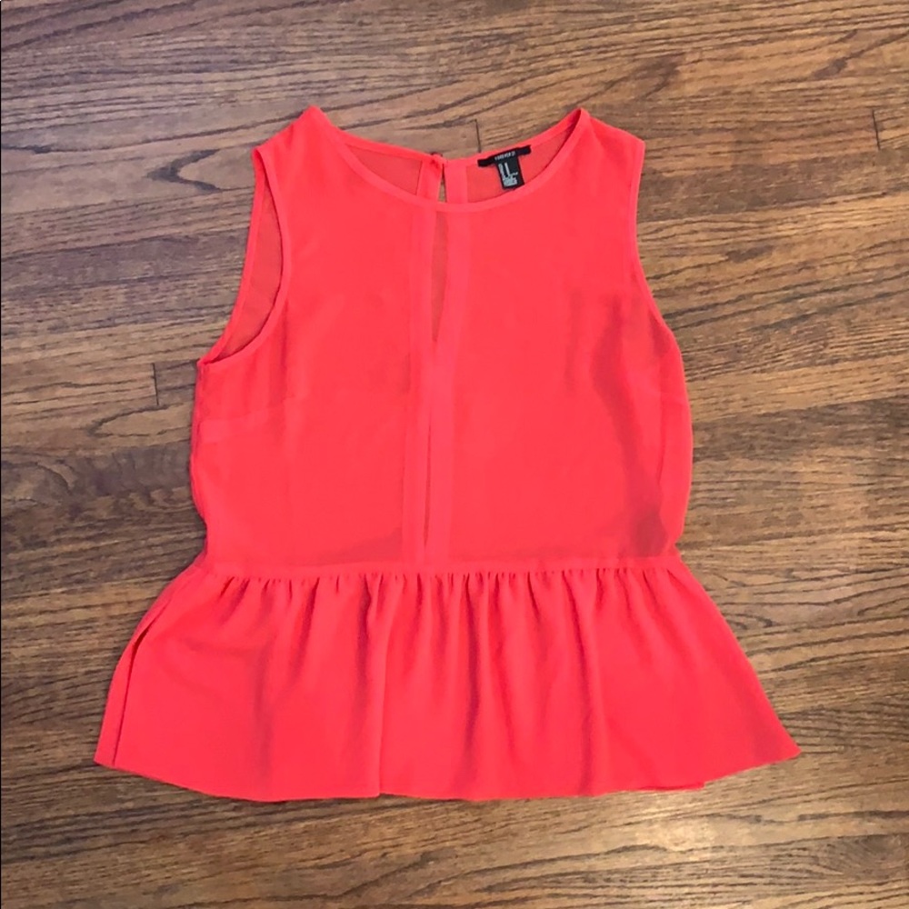 Women’s peplum top